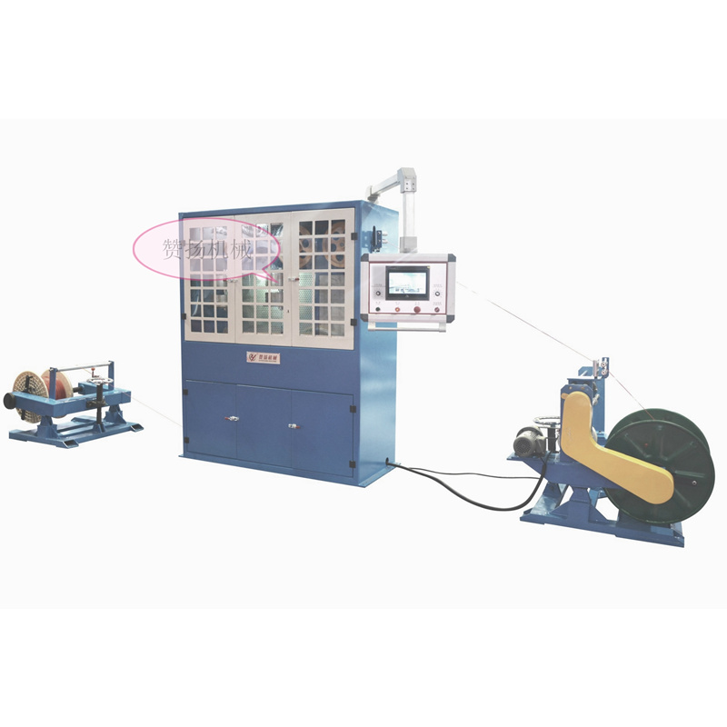 立式并聯(lián)雙層桶式云母帶繞包機(jī) 立式并聯(lián)雙層桶式云母帶繞包機(jī)